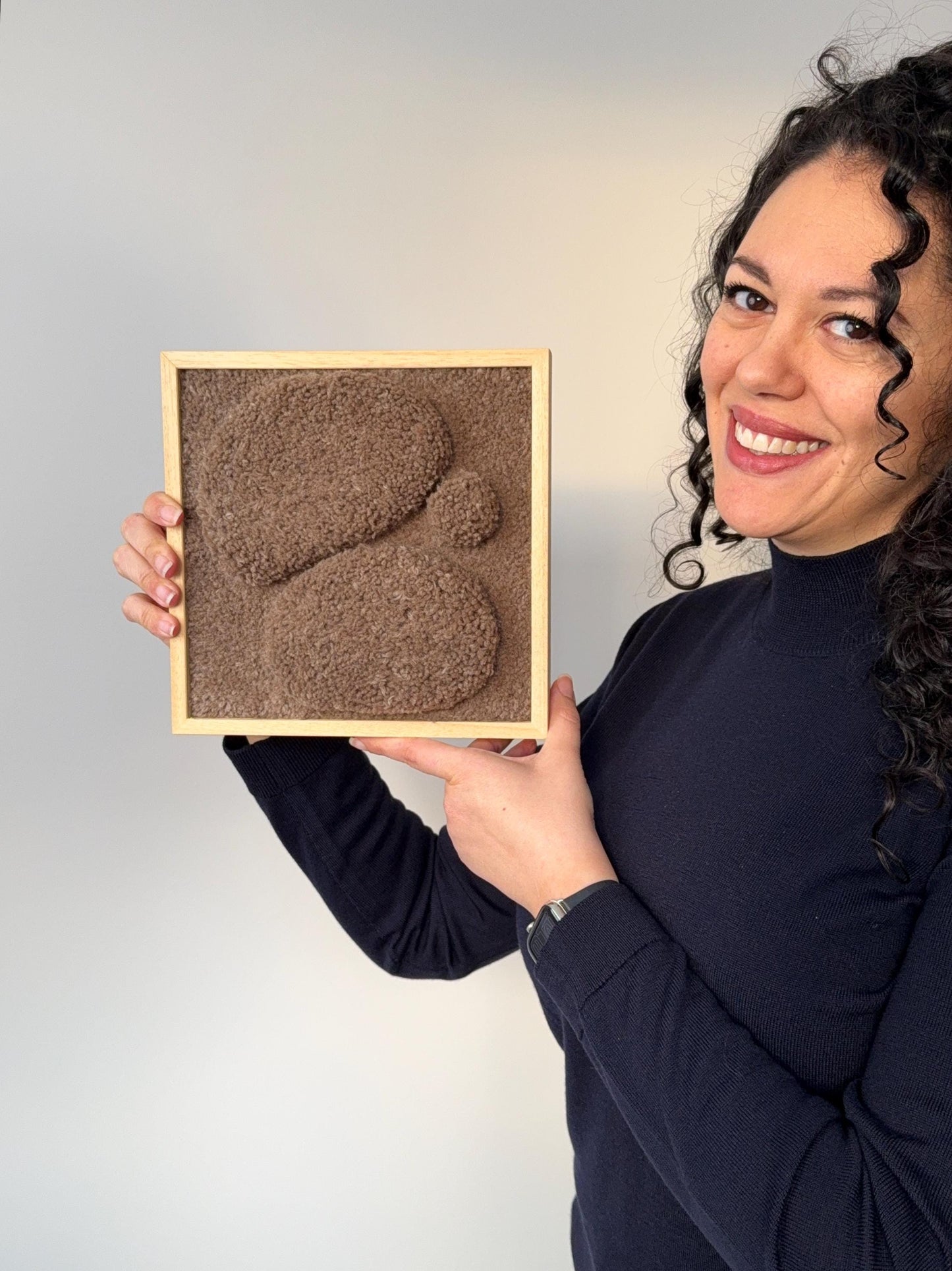 Brown Pebbles - 20 x 20 cm