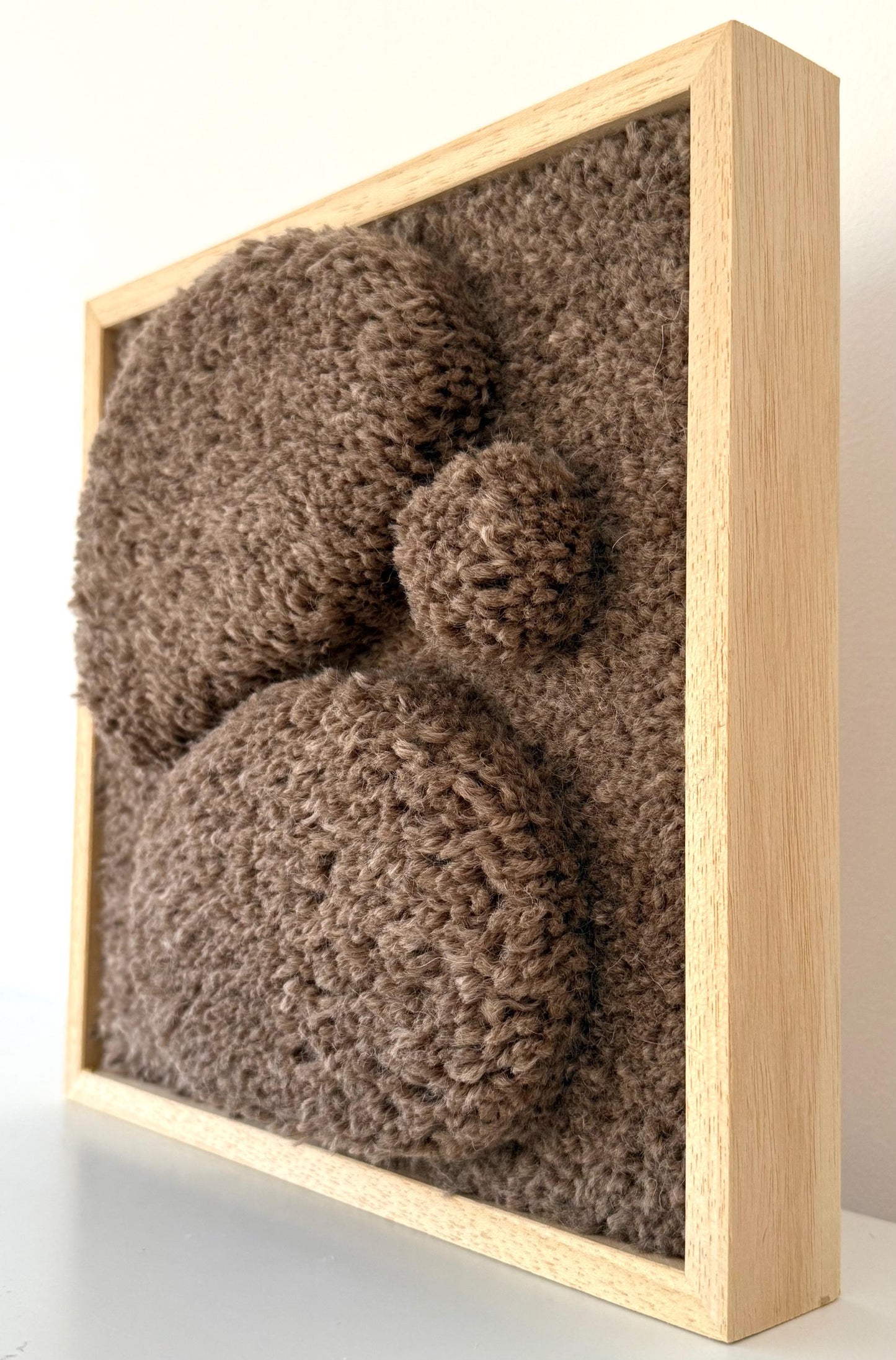 Brown Pebbles - 20 x 20 cm