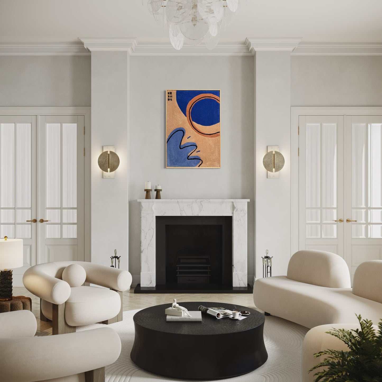 Blue Summer - 70 x 100 cm