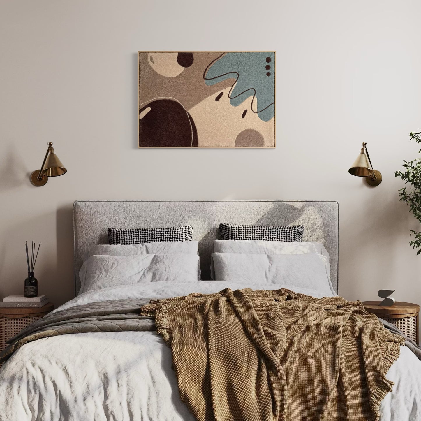 Bloom and Earth - 120 x 80 cm