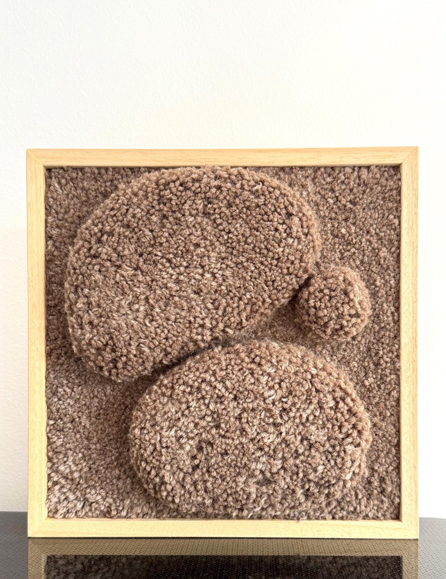 Brown Pebbles - 20 x 20 cm