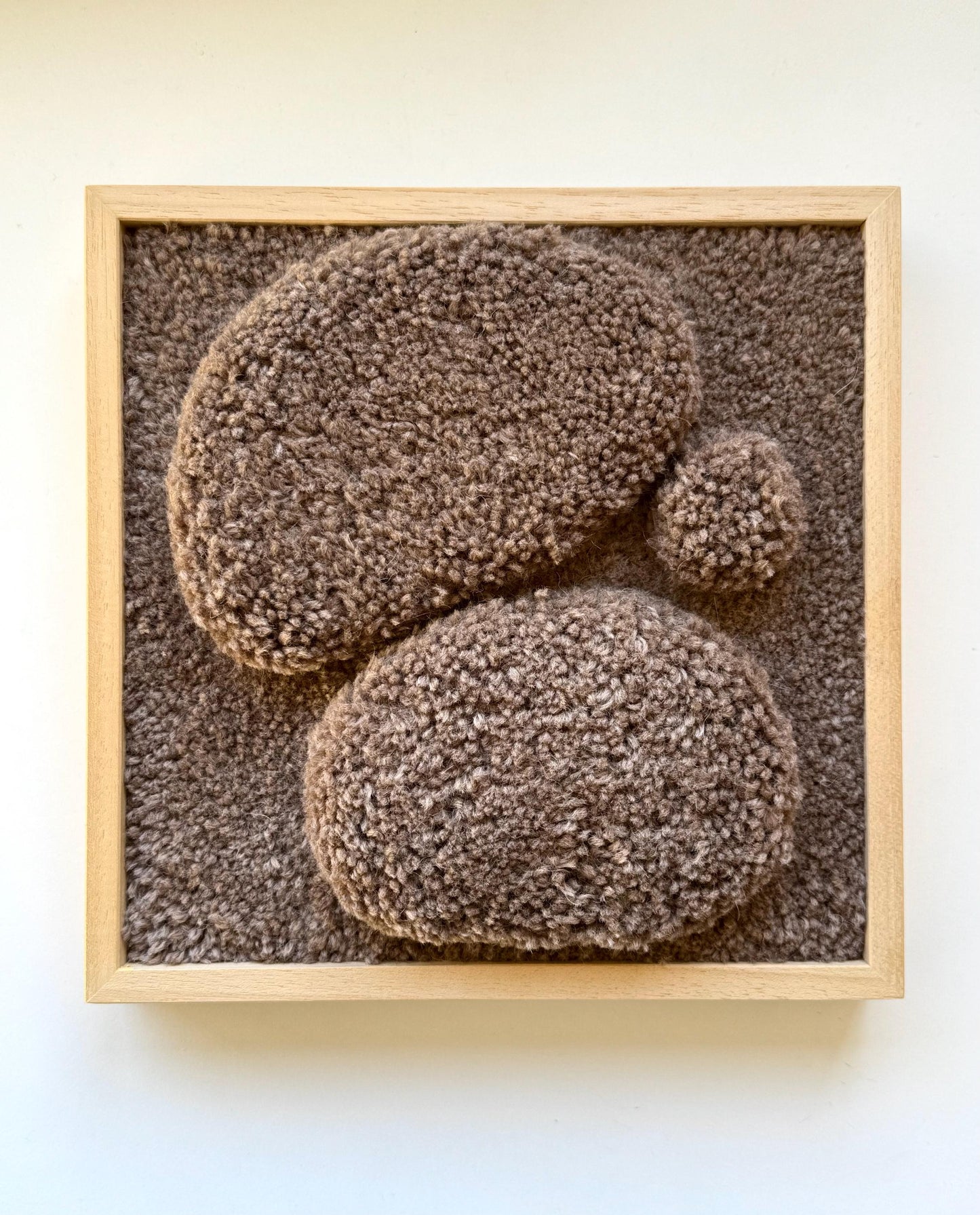 Brown Pebbles - 20 x 20 cm