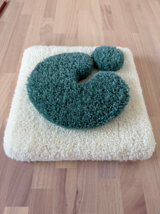 Curl - 20 x 20 cm - READY TO SHIP
