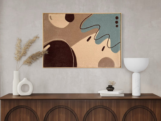 Bloom and Earth - 120 x 80 cm