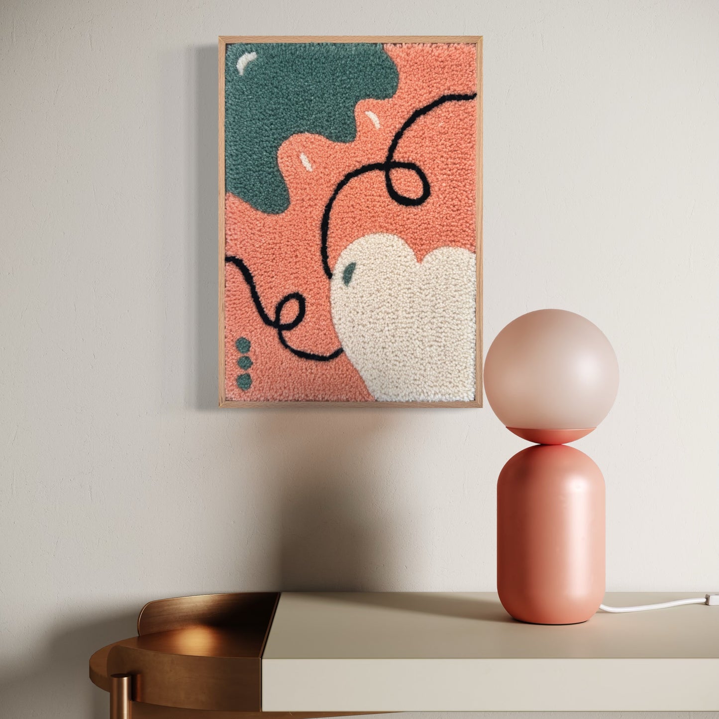 Peach Summer - 30 x 45 cm