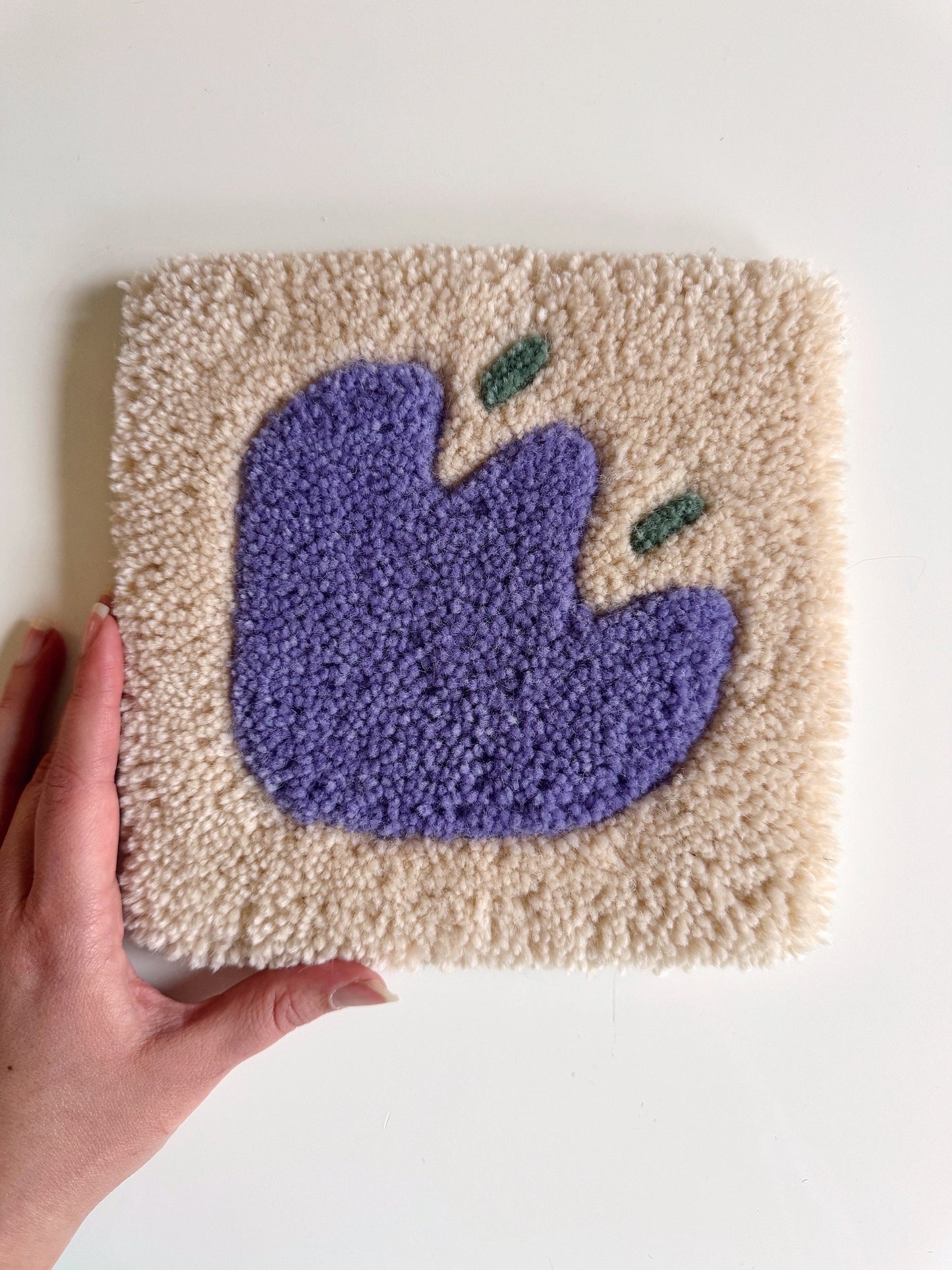 Purple flower - 18 x 18 cm